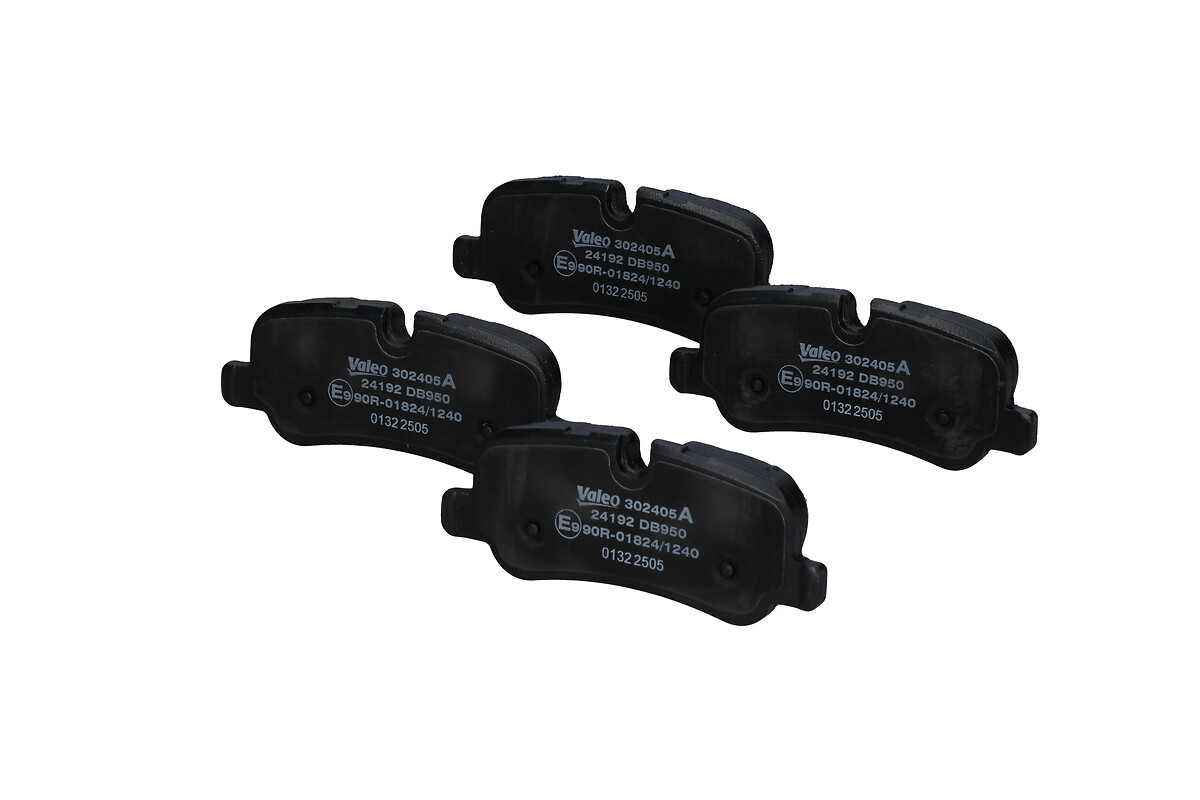 Jeu de 4 plaquettes de frein VALEO ref. 302405A